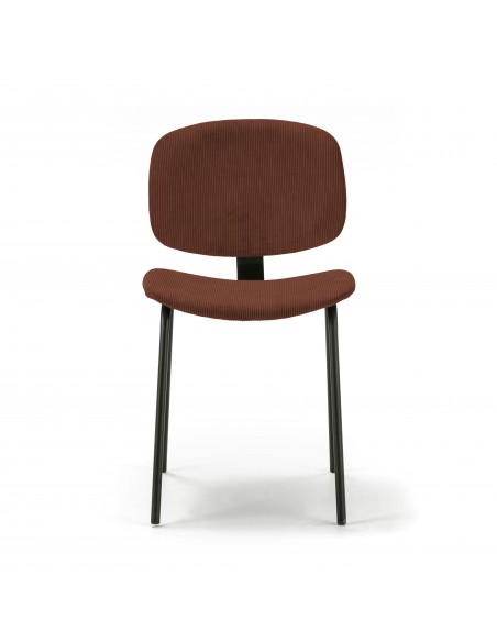 SILLA ARUS CALDERA/PATA NEGRA SET DE 2 UNIDADES POR CAJA