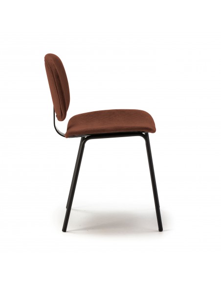 SILLA ARUS CALDERA/PATA NEGRA SET DE 2 UNIDADES POR CAJA