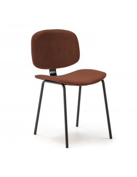 SILLA ARUS CALDERA/PATA NEGRA SET DE 2 UNIDADES POR CAJA