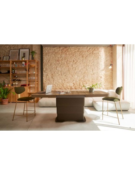 Mesa extensible y regulable en altura Elegant de Pemi – De 120 a 190 cm personalizable