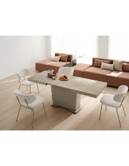 Mesa extensible y regulable en altura Elegant de Pemi – De 120 a 190 cm personalizable