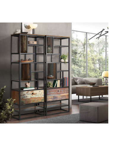 LIBRERÍA COLECCIÓN RIAD (213X80X40)