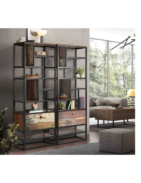 LIBRERÍA COLECCIÓN RIAD (213X80X40)