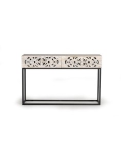 CONSOLA TALLADA COLECCIÓN MALÉ (77X120X30)