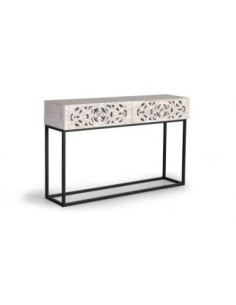 CONSOLA TALLADA COLECCIÓN MALÉ (77X120X30) 2