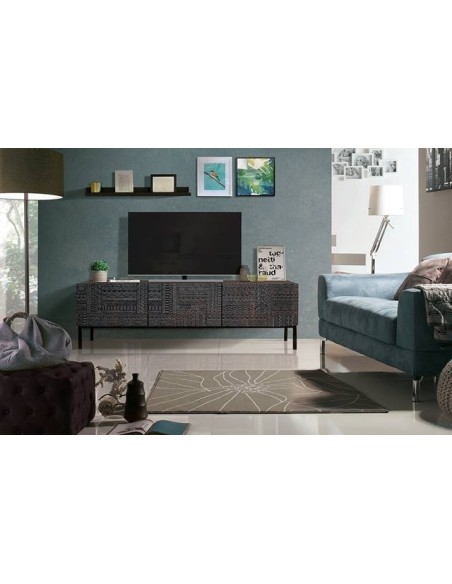 MUEBLE TV MAXICOLECCIÓN MASCATE (55X180X40)