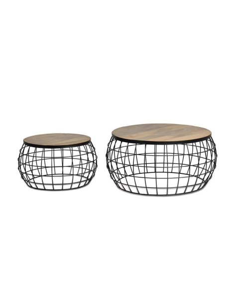 SET DE 2 MESAS NIDO GC6596 (36X76 Y 31X58)