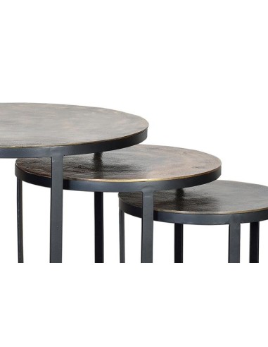 SET DE 3 MESAS NIDO GC6637 (54X60, 45X48 Y 38X38)