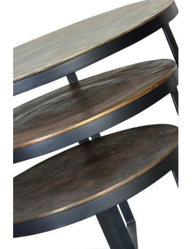 SET DE 3 MESAS NIDO GC6637 (54X60, 45X48 Y 38X38)