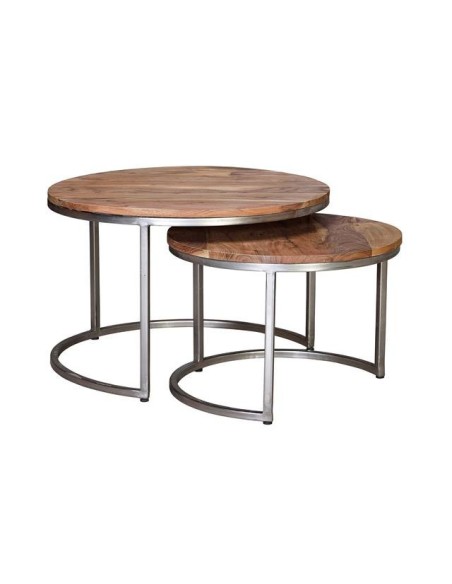 SET DE 2 MESAS NIDO GC6650 (46X70 Y 39X55)