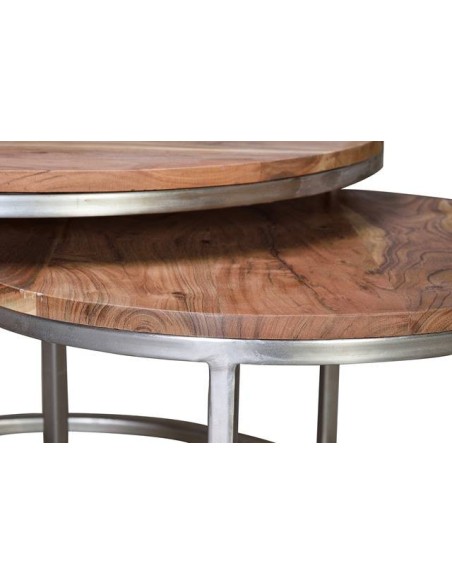 SET DE 2 MESAS NIDO GC6650 (46X70 Y 39X55)