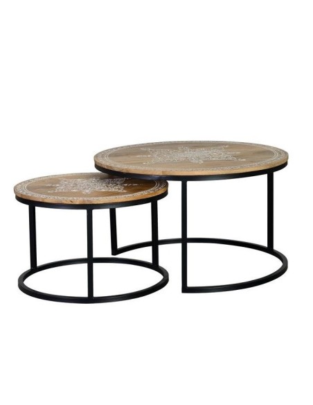 SET DE 2 MESAS NIDO GC6796 (48X80 Y 40X60)