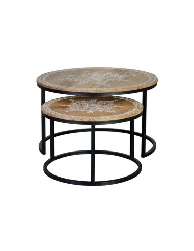 SET DE 2 MESAS NIDO GC6796 (48X80 Y 40X60)