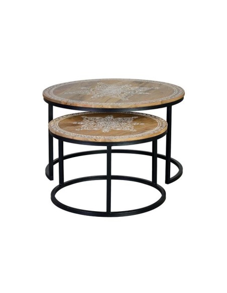 SET DE 2 MESAS NIDO GC6796 (48X80 Y 40X60)