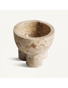 Centro de mesa de mármol beige de Vical Home – Diseño... 2