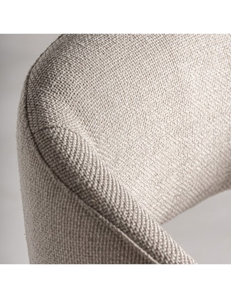 Silla Moena de Madera de Roble con Respaldo Curvo – Vical Home