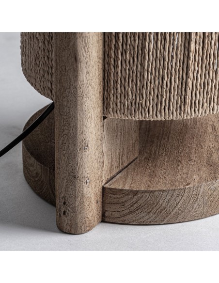 Lámpara de sobremesa jacquard