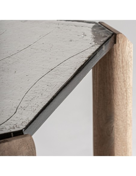 Mesa auxiliar jacquard