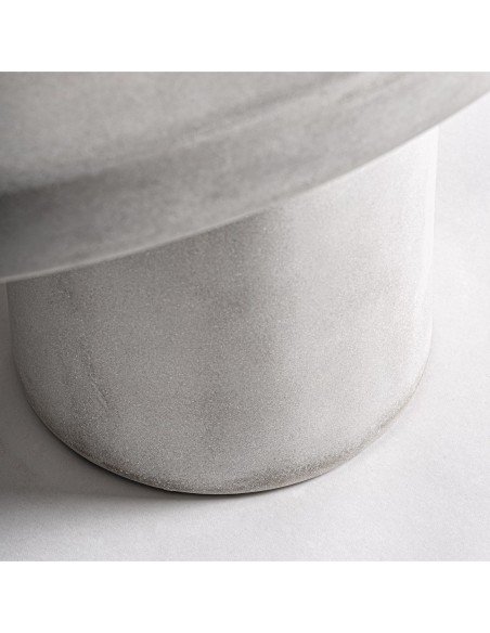 Mesa de Centro Cles de Gres Gris – Diseño Escultórico VICAL Home