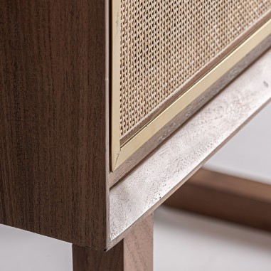 Armario de Madera y Ratán Gondorf – Diseño...