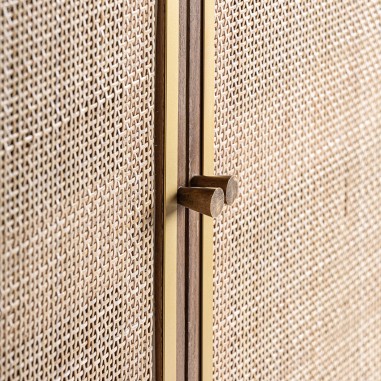 Armario de Madera y Ratán Gondorf – Diseño...