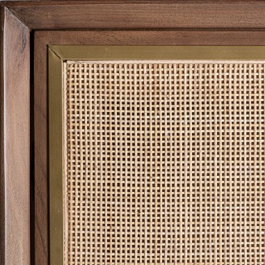 Armario de Madera y Ratán Gondorf – Diseño...