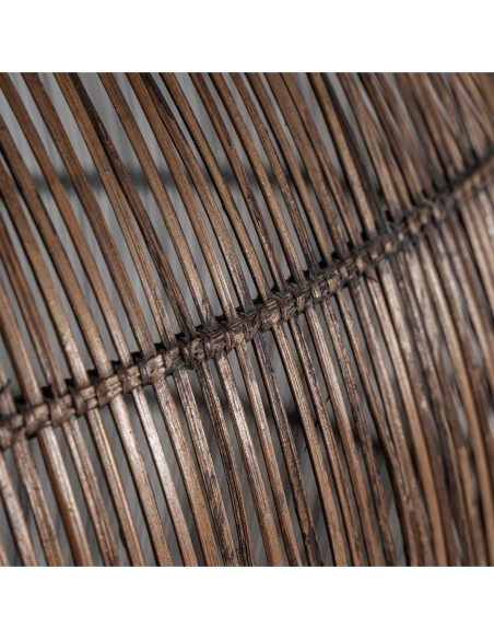 Lámpara colgante Koba de Vical Home – Lámpara de bambú estilo boho natural 80 cm