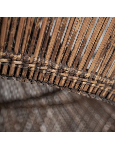 Lámpara colgante Koba de Vical Home – Lámpara de bambú estilo boho natural 80 cm