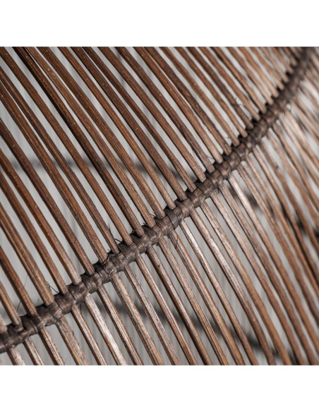 Lámpara colgante Campana de Vical Home – Lámpara boho de bambú natural marrón 110 cm