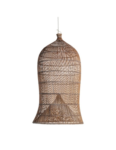 Lámpara colgante Campana de Vical Home – Lámpara boho de bambú natural marrón 110 cm