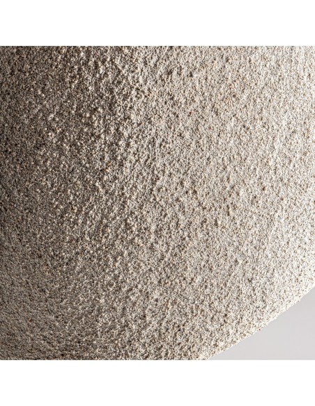 Lámpara de colgar Nyland de VICAL – lámpara escultórica de resina y yute 80 cm