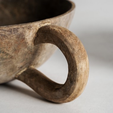 Centro de Mesa Étnico en Madera de Mango –...