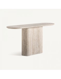 Consola Thiennes de Vical Home en Travertino Beige 160 cm... 2