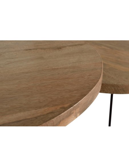 SET DE 2 MESAS AUXILIARES GC 1223 (60X56 Y 52X44)