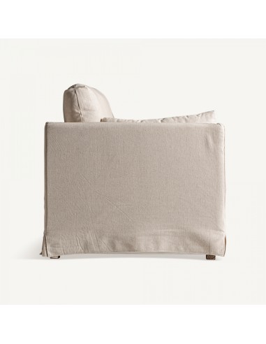 Sofá arbois Colonial en Fresno Blanco Roto y...