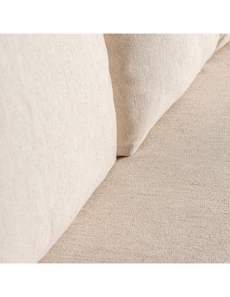 Sofá arbois Colonial en Fresno Blanco Roto y Poliéster – Vical Home