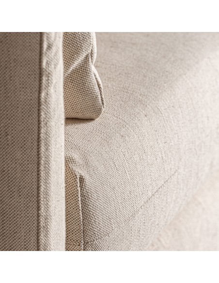 Sofá arbois Colonial en Fresno Blanco Roto y Poliéster – Vical Home