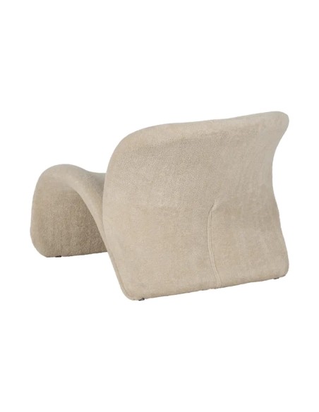 SILLÓN BEIGE TEJIDO SALÓN 78 X 90 X 80 CM IXIA