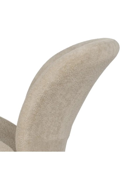 SILLÓN BEIGE TEJIDO SALÓN 78 X 90 X 80 CM IXIA