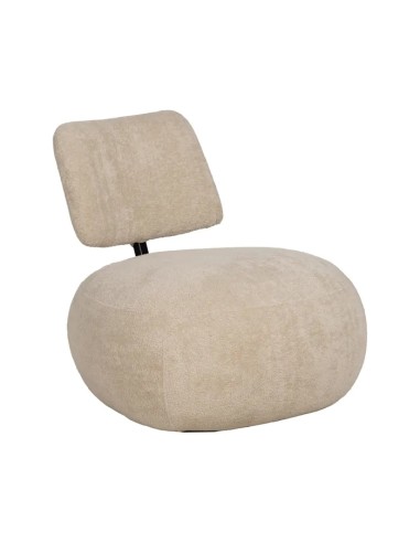 SILLÓN BEIGE TEJIDO SALÓN 67 X 73 X 67 CM IXIA