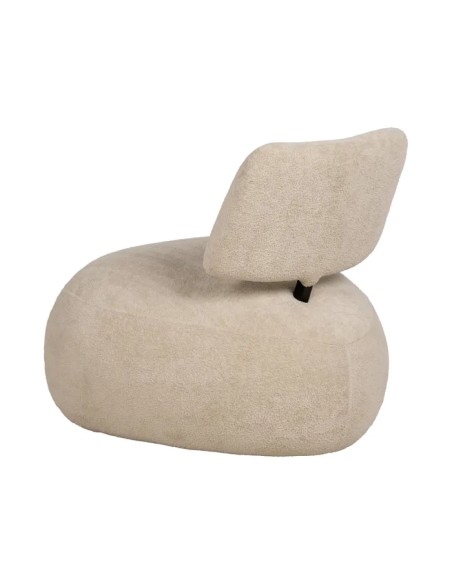 SILLÓN BEIGE TEJIDO SALÓN 67 X 73 X 67 CM IXIA