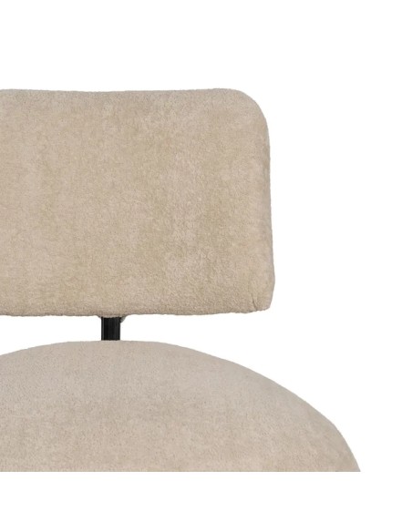 SILLÓN BEIGE TEJIDO SALÓN 67 X 73 X 67 CM IXIA