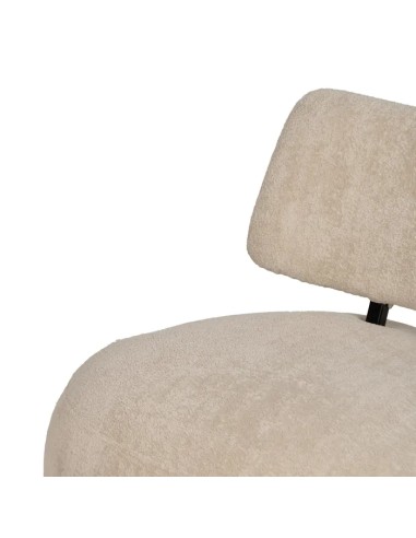 SILLÓN BEIGE TEJIDO SALÓN 67 X 73 X 67 CM IXIA