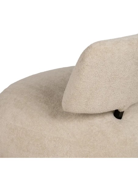 SILLÓN BEIGE TEJIDO SALÓN 67 X 73 X 67 CM IXIA