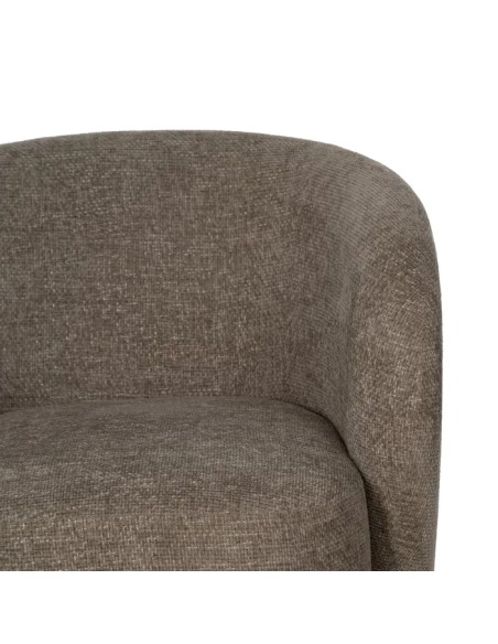 SILLÓN BEIGE TEJIDO SALÓN 78 X 79 X 77 CM IXIA