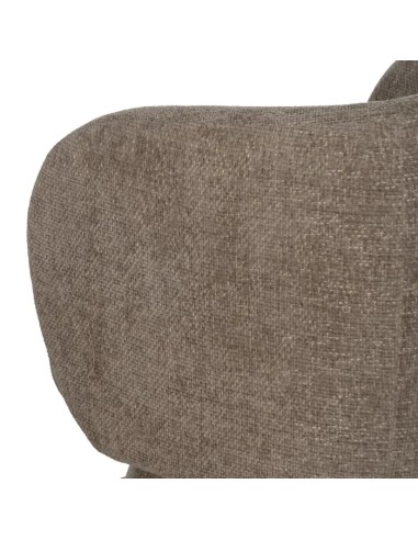 SILLÓN BEIGE TEJIDO SALÓN 78 X 79 X 77 CM IXIA