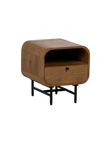 MESITA NATURAL MADERA DE MANGO SALÓN 40 X 40 X...