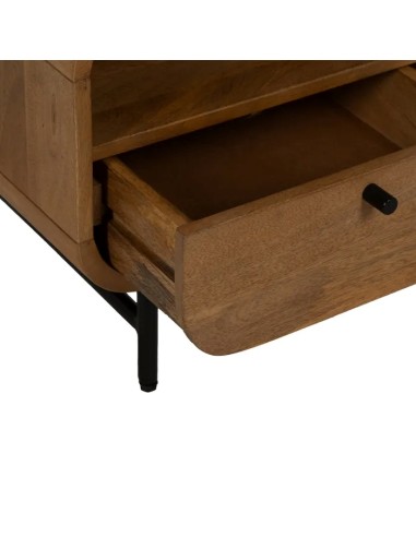 MESITA NATURAL MADERA DE MANGO SALÓN 40 X 40 X...