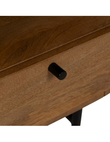 MESITA NATURAL MADERA DE MANGO SALÓN 40 X 40 X...