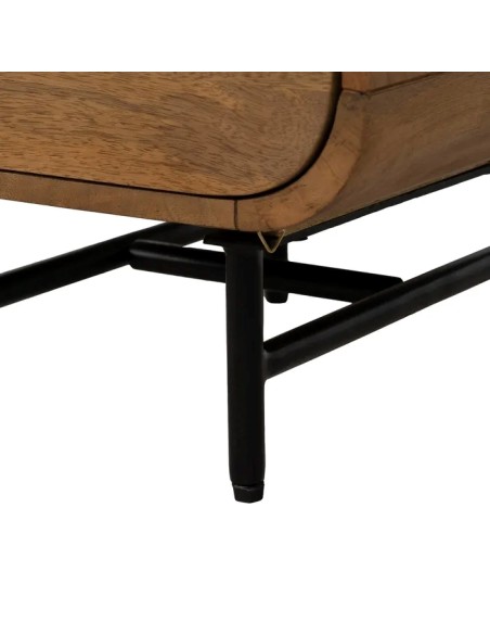 MESITA NATURAL MADERA DE MANGO SALÓN 40 X 40 X 45 CM IXIA